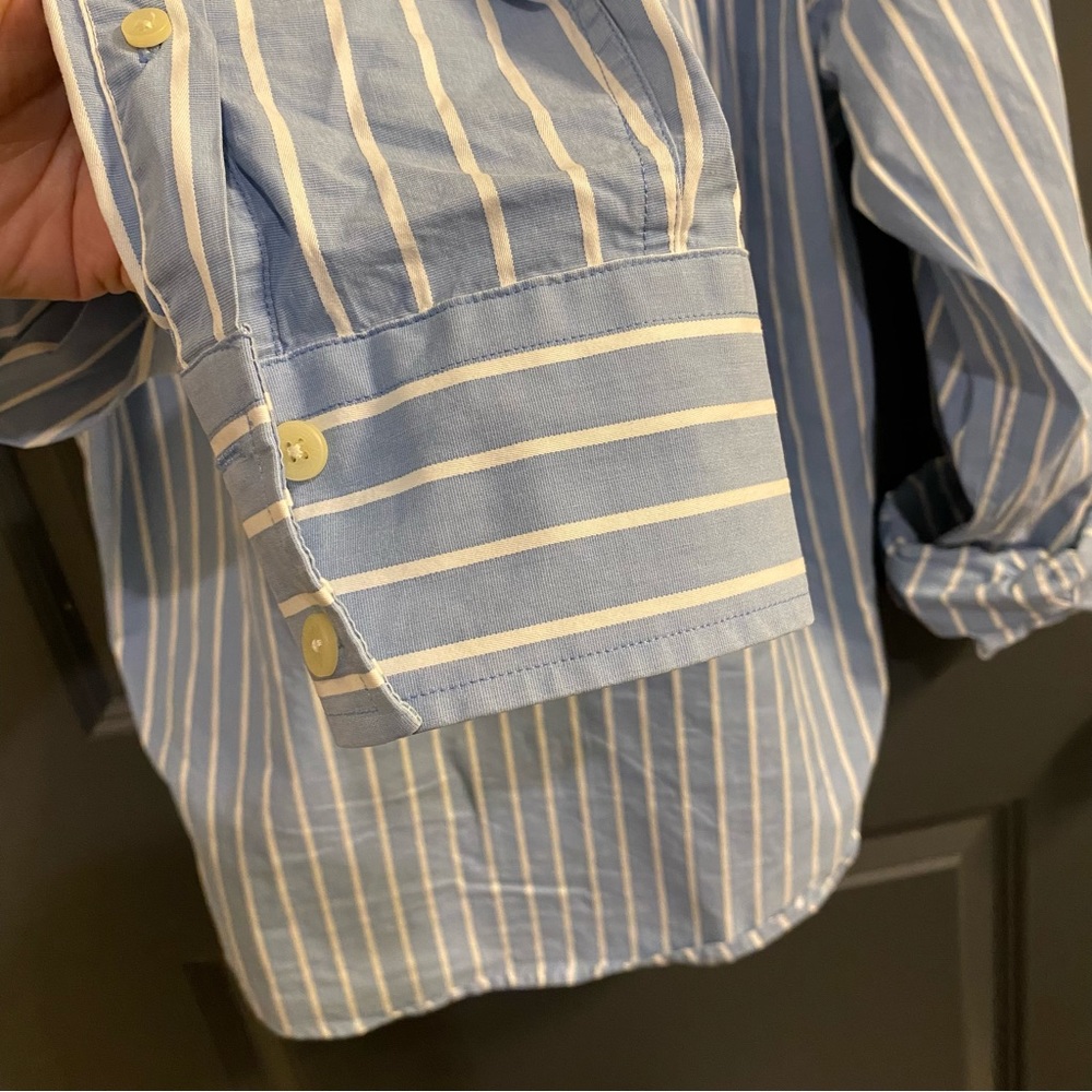 Men’s Abercrombie Striped Long Sleeve Button Down | L - Picture 5 of 6